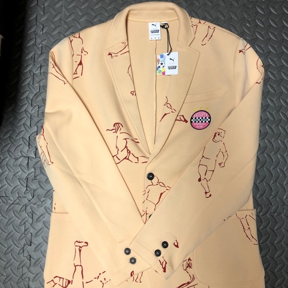 PUMA KIDSUPER STUDIOS Mens Tailored Jacket Sz XL - Picture 3 of 9